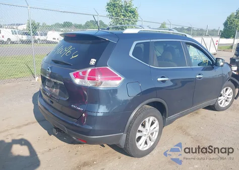2016 Nissan Rogue S/Sl/Sv z USA, uszkodzony, nr VIN KNMAT2MV0GP608597